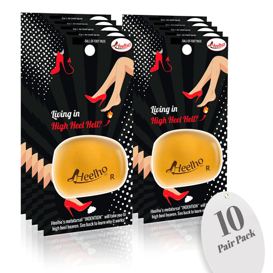 Wardrobe Pack | 10 Pairs | Heelho High Heel Inserts